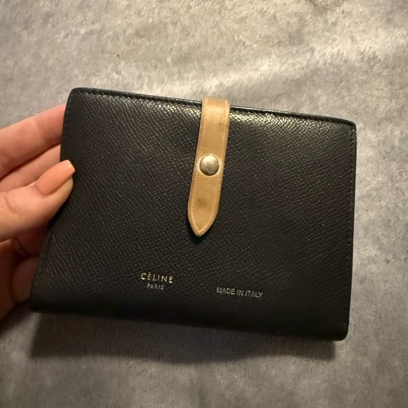 Celine Black Leather Wallet - Picture 3 of 15